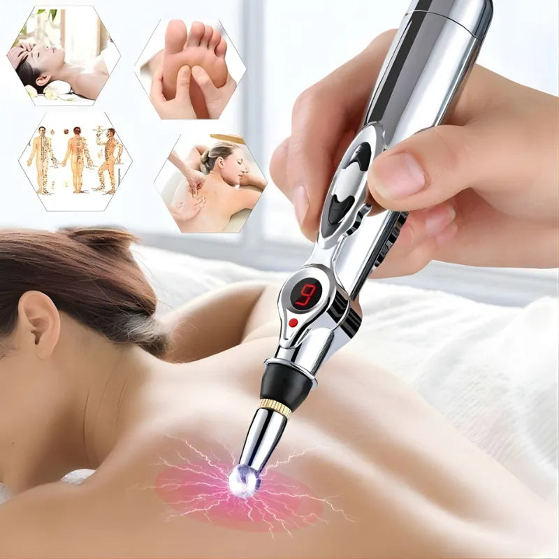 Caneta Massageadora de Acupuntura Elétrica AcuPoint™
