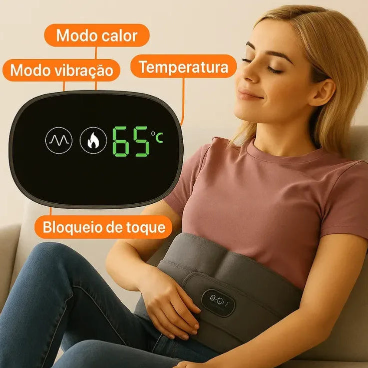 Cinta Massageadora Térmica RelaxMax™