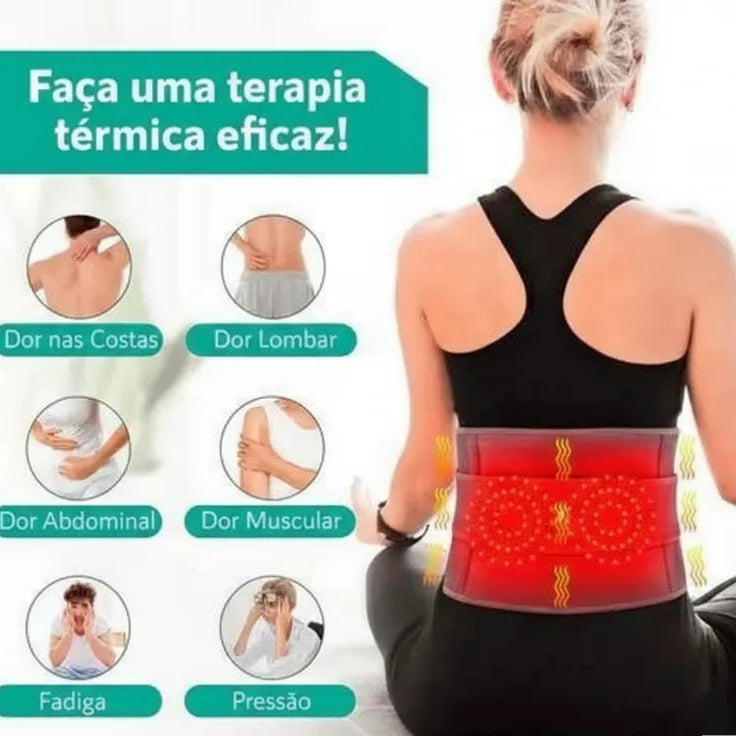 Cinta Massageadora Térmica RelaxMax™