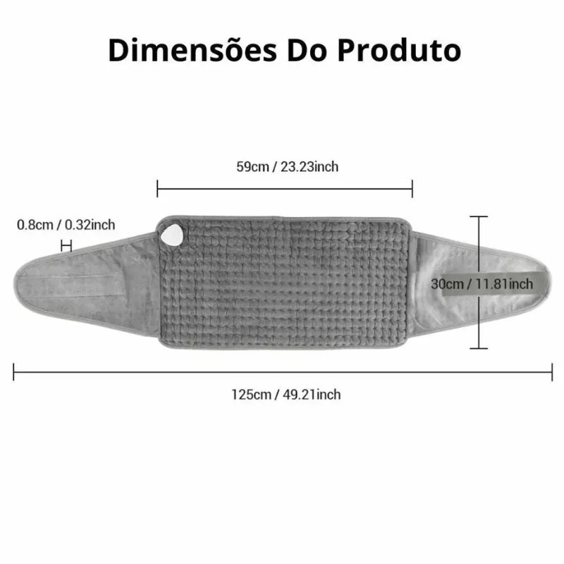 Cinta Térmica Recarregável com Aquecimento
