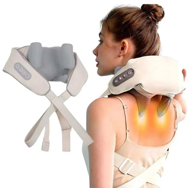 Massageador Elétrico Shiatsu – Relaxamento Profissional em Casa