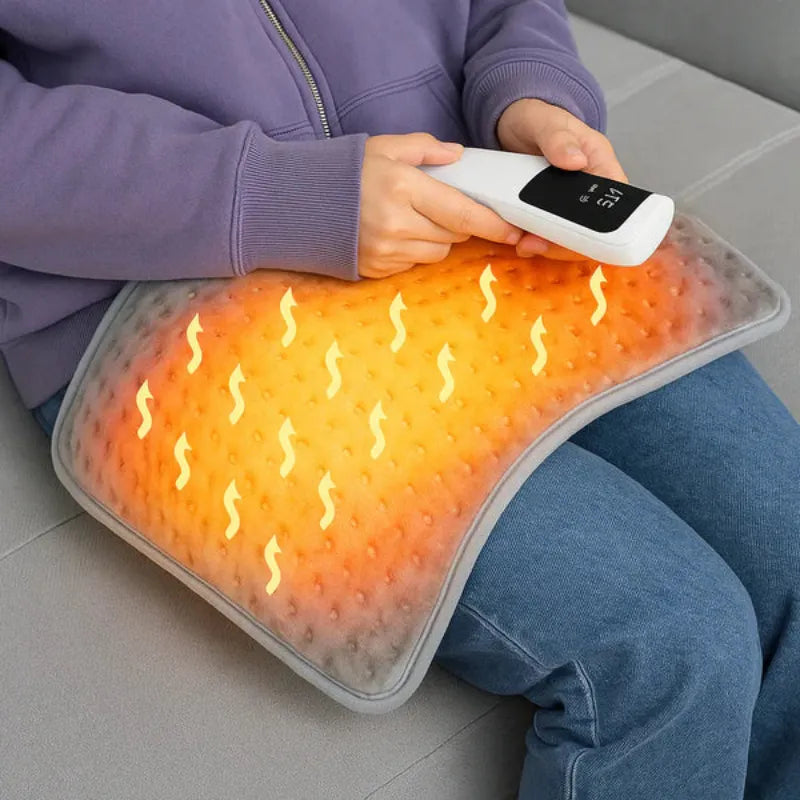 Manta Térmica Elétrica – Elimine Dores e Relaxe em Minutos com Calor Terapêutico