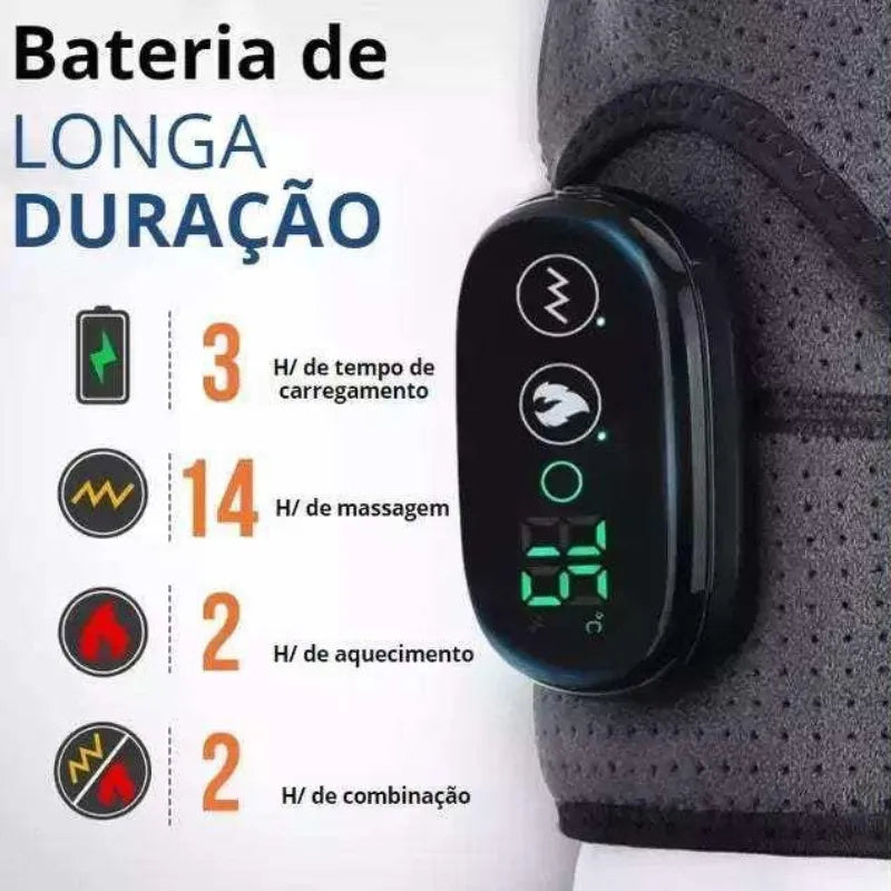 Massageador de Ombro com Aquecimento – Elimine Dor e Tensão em Minutos