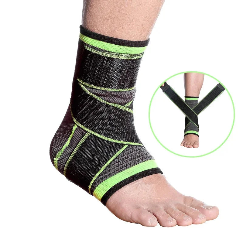 Tornozeleira de Alta Compressão OrthoSupport™ – Mais Segurança em Cada Passo