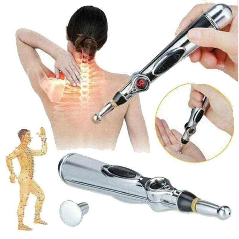 Caneta Massageadora de Acupuntura Elétrica AcuPoint™