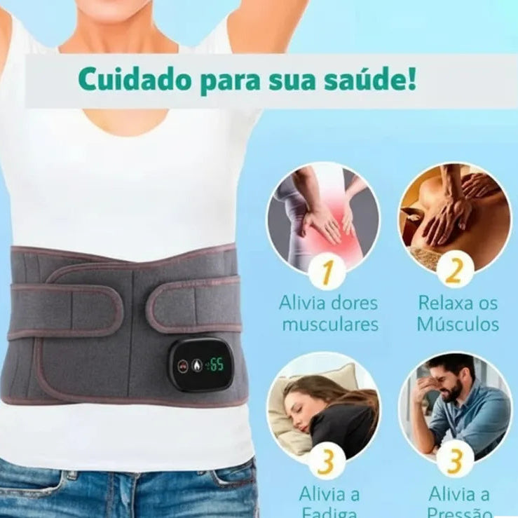 Cinta Massageadora Térmica RelaxMax™