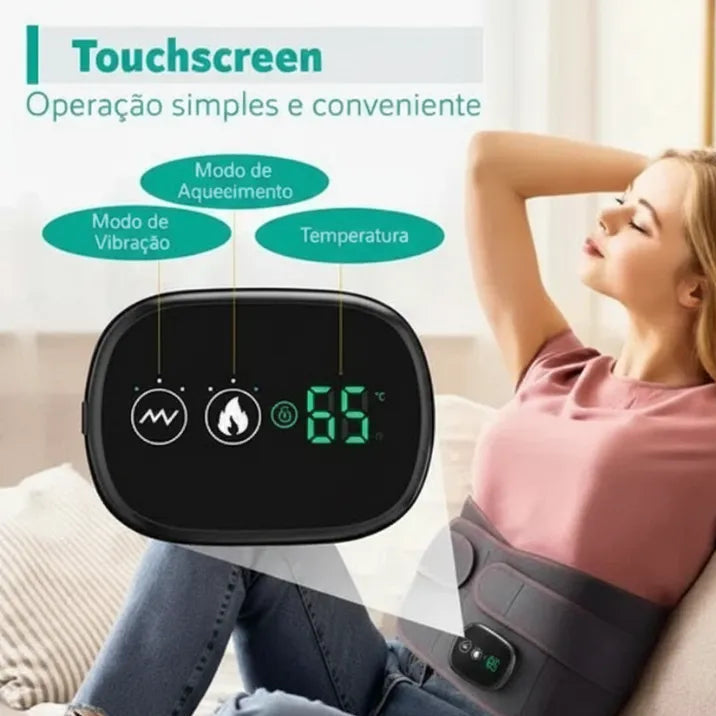 Cinta Massageadora Térmica RelaxMax™