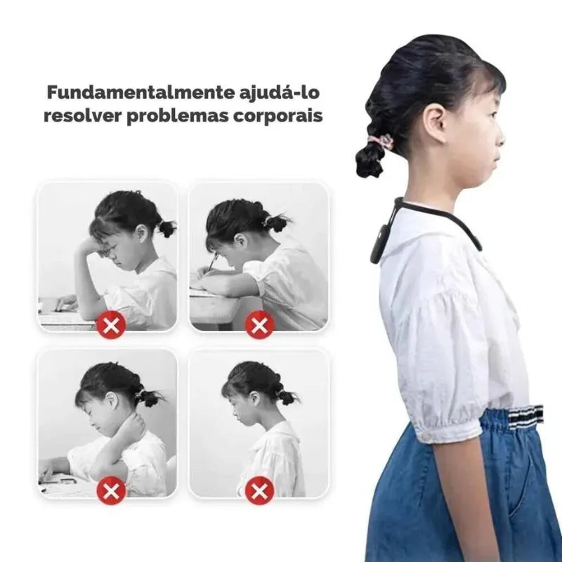 Corretor de Postura Inteligente Ergonômico – Alinhamento da Coluna