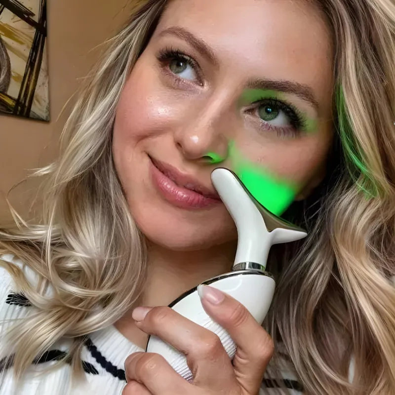 Massageador Facial Anti-Idade – Pele Firme e Jovem | Oferta Leve 2