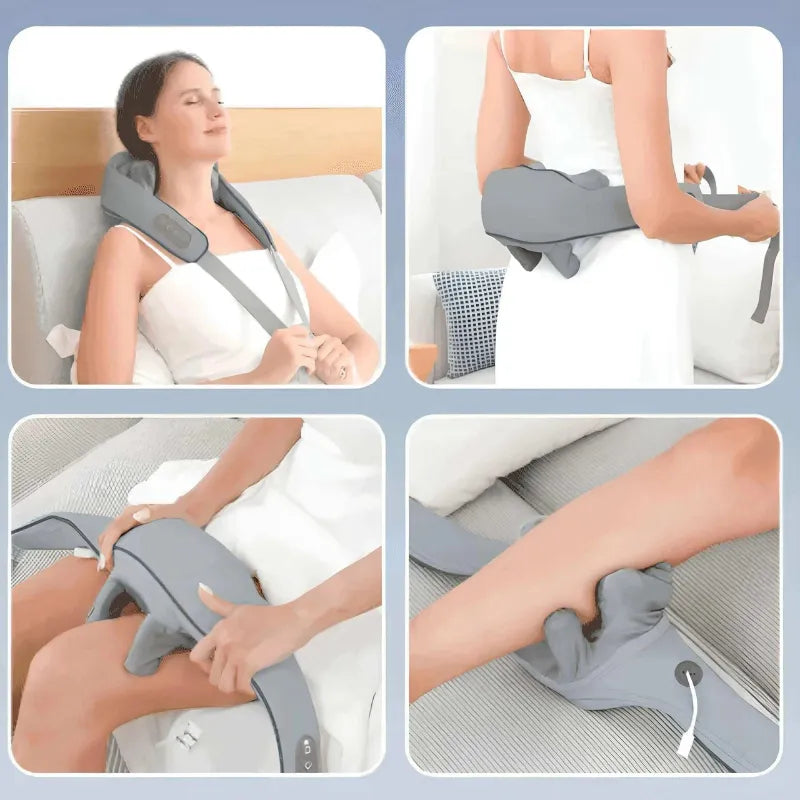 Massageador Elétrico Shiatsu – Relaxamento Profissional em Casa