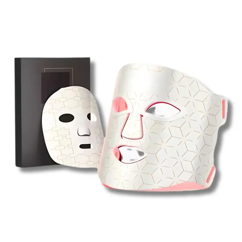 Máscara Facial LED – Rejuvenescimento e Firmeza Visível