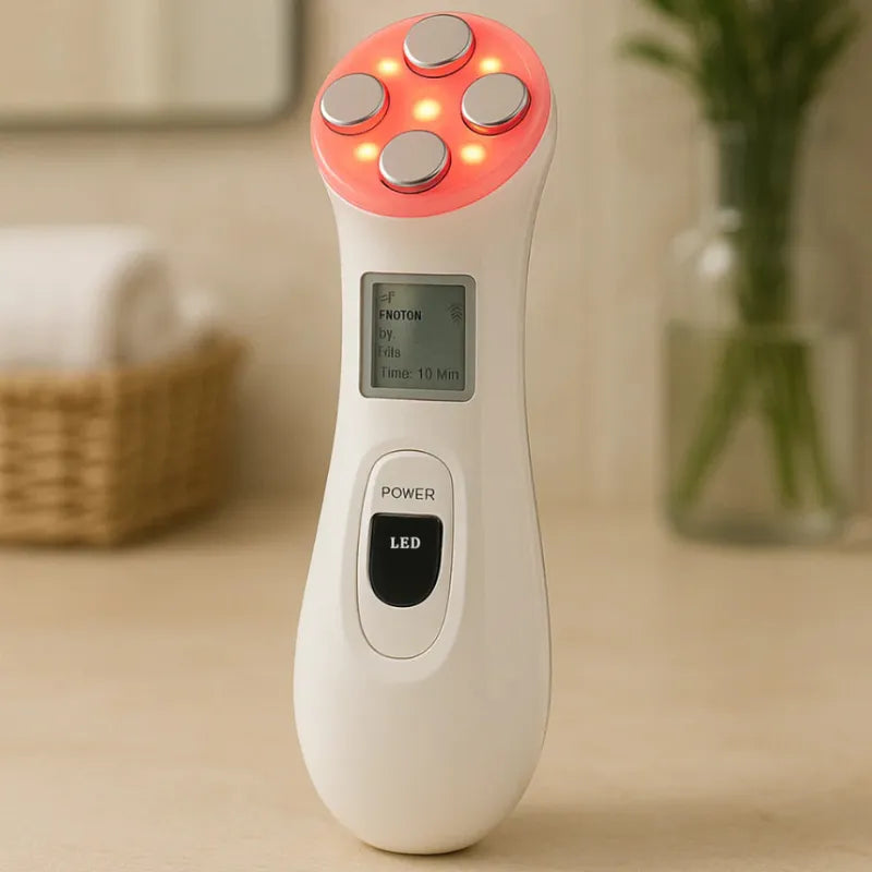 Massageador Facial RejuveSkin™ – Rejuvenescimento Completo em Casa