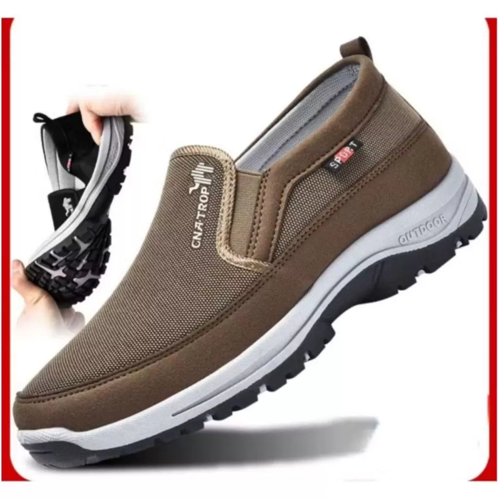 Tenis Sapatilha Mocassim Casual Ortopedico Adventure de Passeio