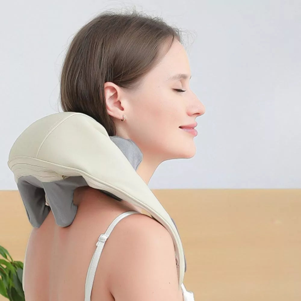 Massageador De Pescoço Inteligentes De Compressão Sem Fio