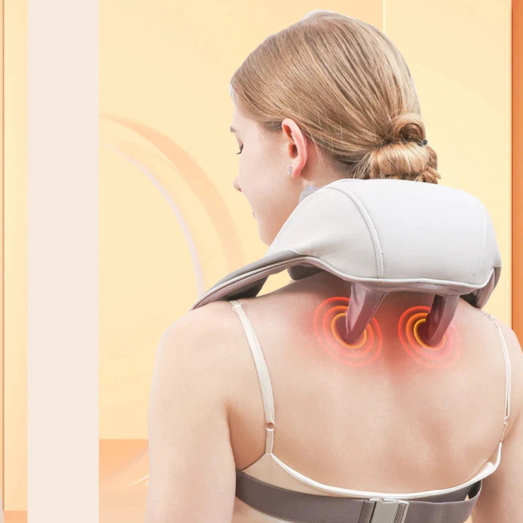 Massageador De Pescoço Inteligentes De Compressão Sem Fio
